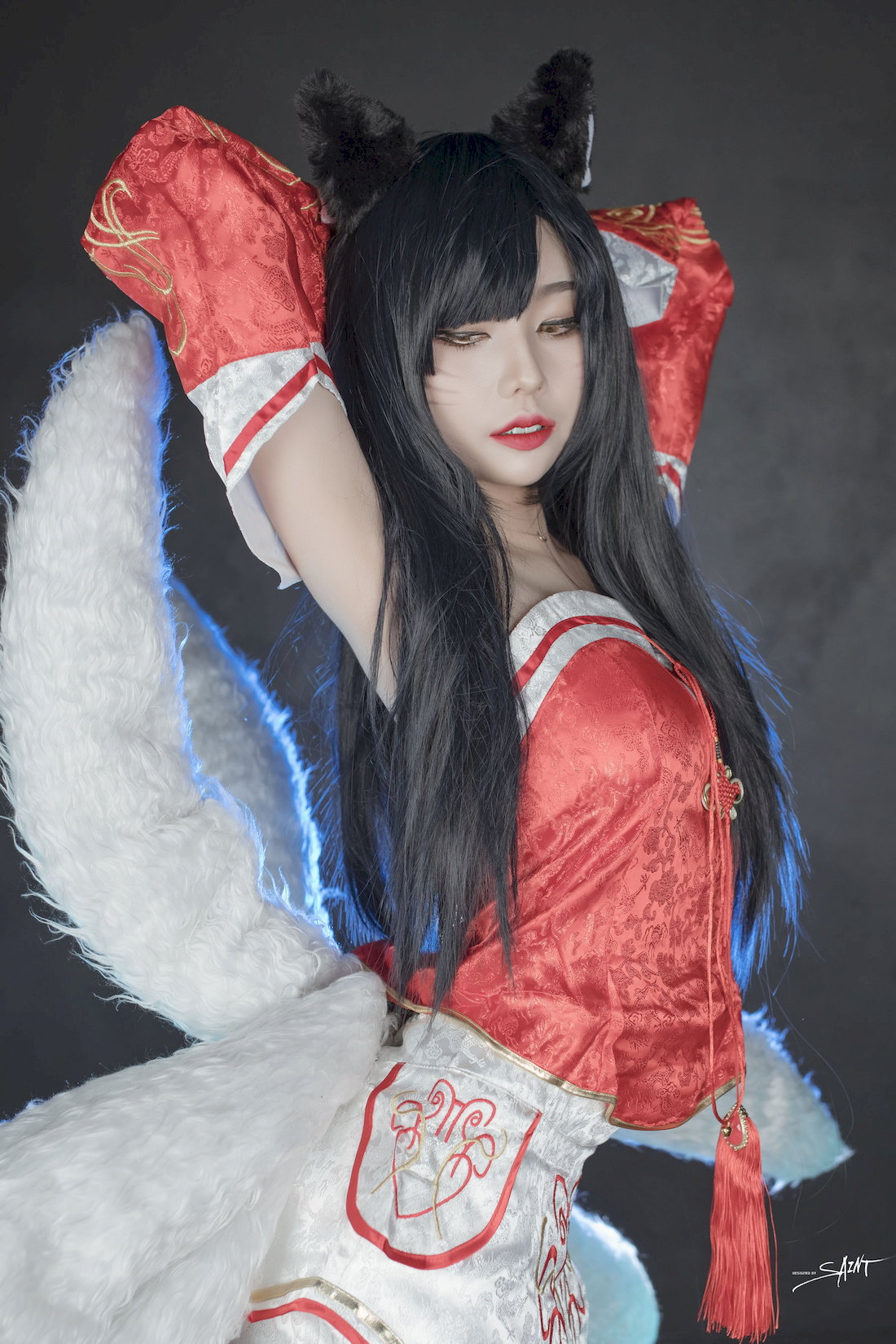 [ϺsaintPhotoLifeд] una ģ  ߻ ģ Ahri/52P Original P.4