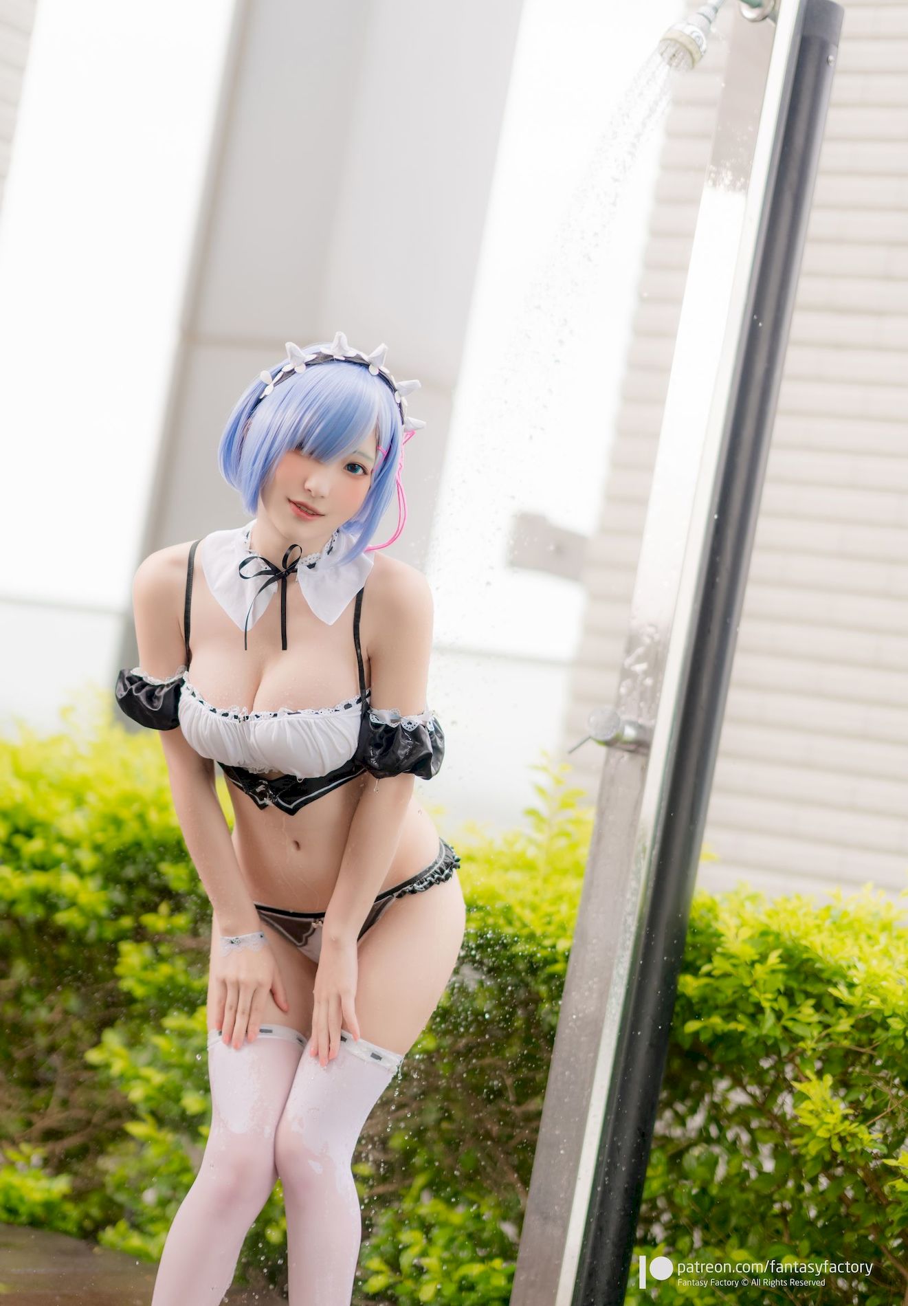 ߾ϸͼ Rem СDing ķӾװ FantasyStoryͼ] ģ swimsuit cosͼ 2020.08 P.4